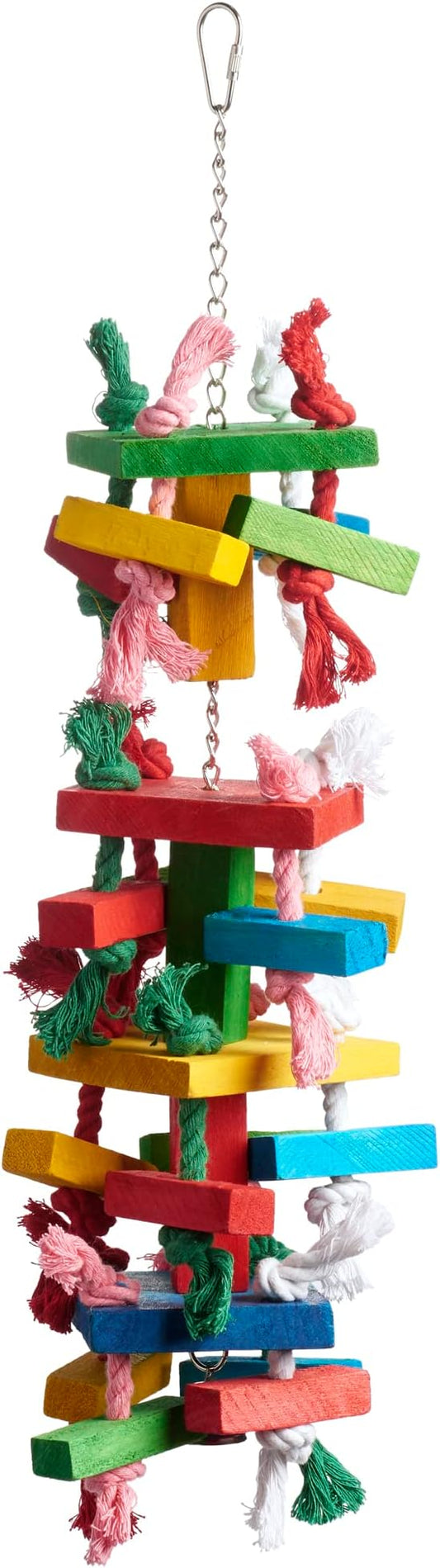 Prevue Pet Products Sound & Movement Bodacious Bites Tower Bird Toy 60960