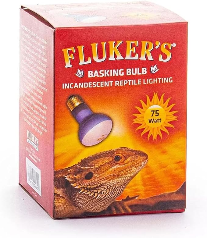 Fluker's (3 Pack) Basking Spotlight Bulbs for Reptiles 75 watt