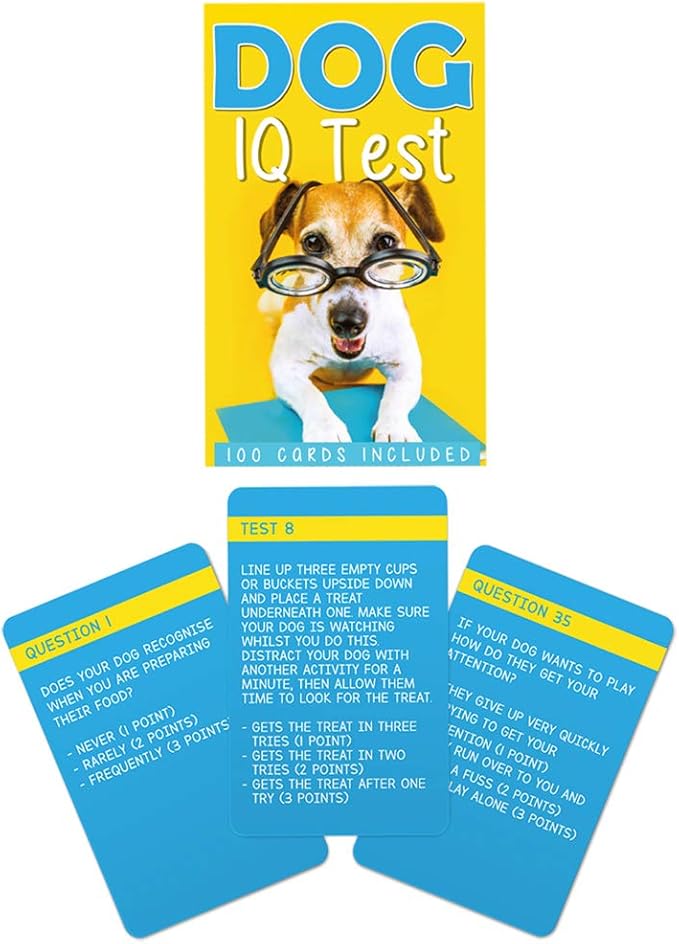 Gift Republic GR490091 Dog IQ Test