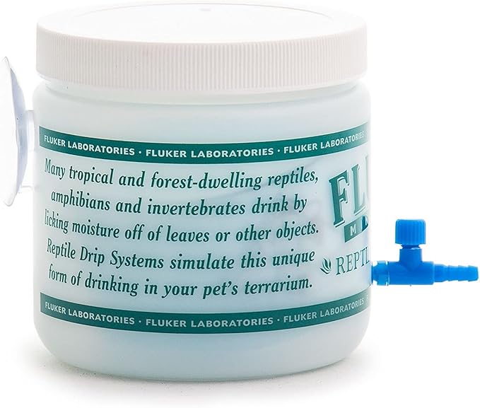 Fluker's Mini Dripper, Reptile Water Drip System, 12 oz