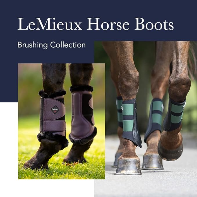 LeMieux Grafter Brushing Horse Boots - Protective Gear and Training Equipment - Equine Boots, Wraps & Accessories