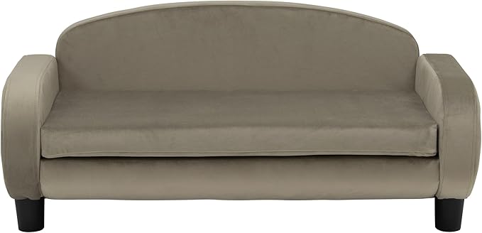 Paws & Purrs Modern Pet Sofa 35.5" Wide for Medium Dog or Cat with Removable/Washable Mattress Cover