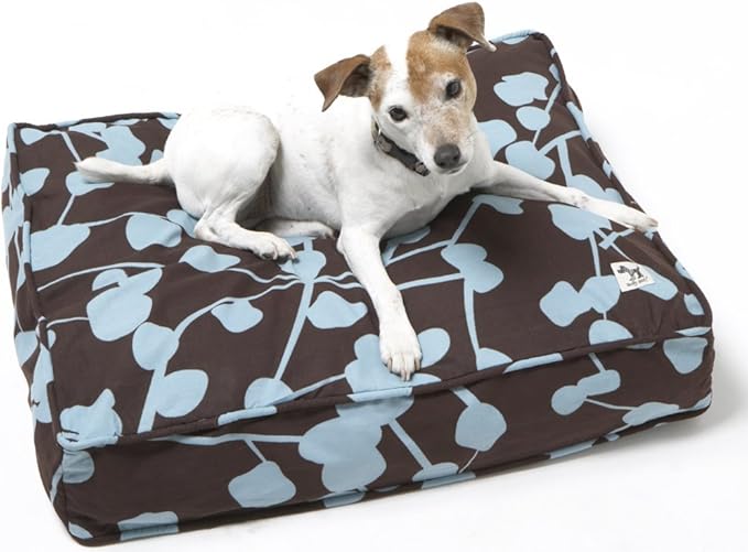 Molly Mutt Your Hand in Mine Dog Bed Duvet Cover, 100% Cotton Canvas Cover for Dog Bed, Puppy Bed, or Cat Bed, Durable, Washable, and Free of Harmful Chemicals, 22" x 27" x 5"