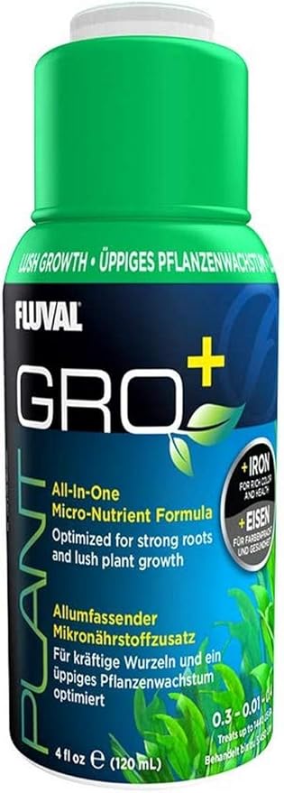 Fluval Plant Gro+, Plant Micro Nutrient for Aquariums, 4 Oz., A8359