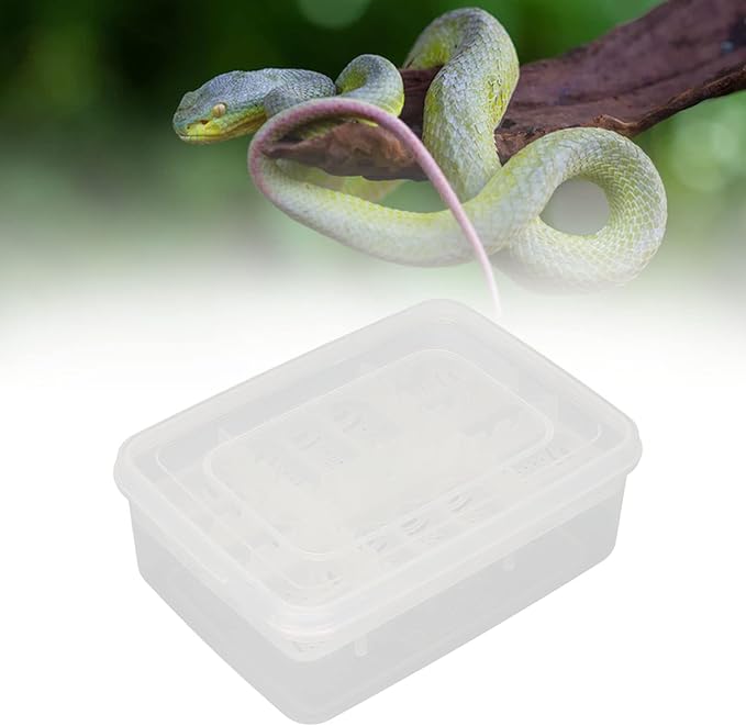 Reptile Incubator, 16 Grids Reptile Breeding Box Easy to Plastic for Gecko, Turtles, Snakes