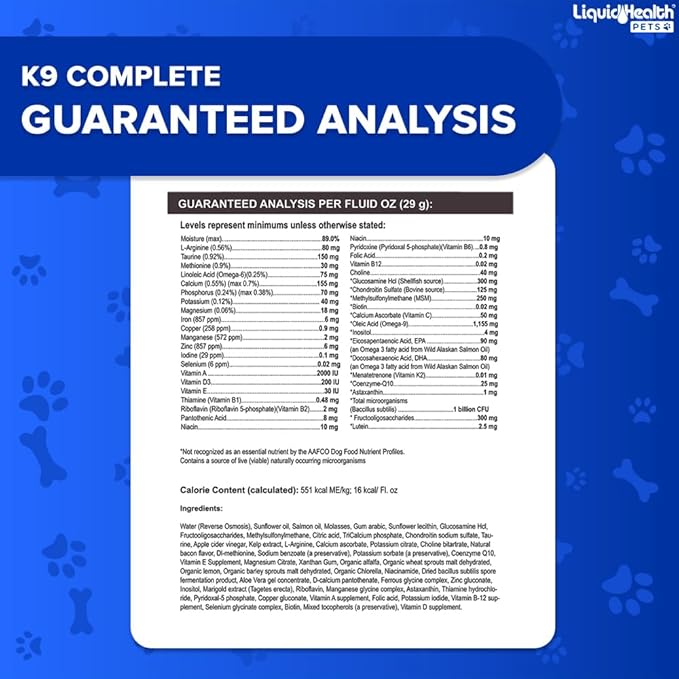 LIQUIDHEALTH Ultimate K9 Hip & Joint Protection Bundle