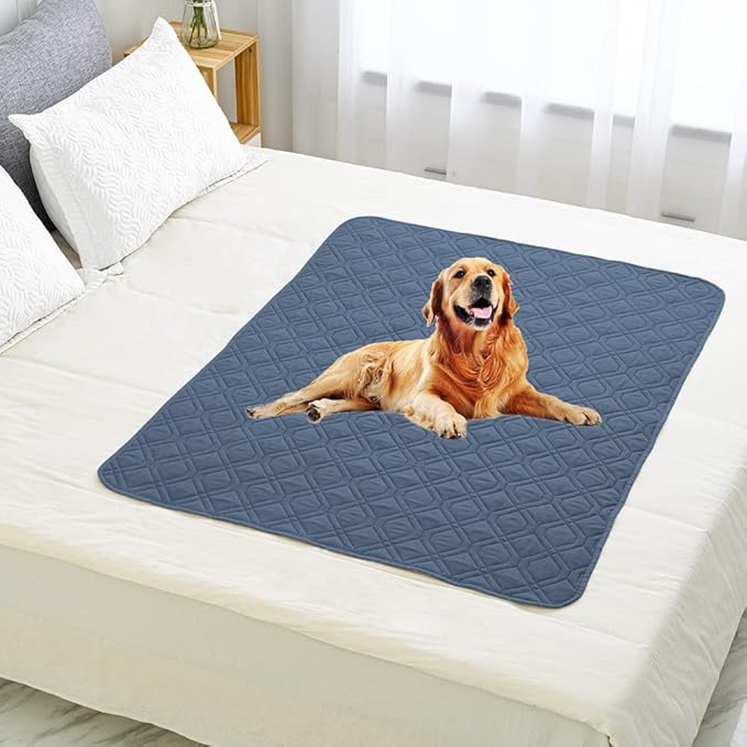 Ameritex Waterproof Blanket Reversible Dog Bed Cover Pet Blanket for Furniture Bed Couch Sofa