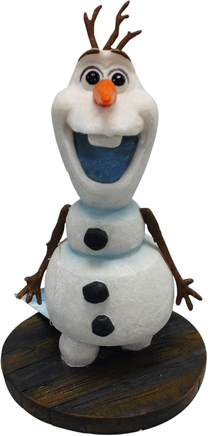 Penn-Plax Officially Licensed Disney's Frozen Mini Olaf Ornament - Instantly Create an Underwater Frozen Scene, Perfect for Fans of Disney's Frozen! Perfect for Fish Tanks and Small Aquariums! (FZR30)