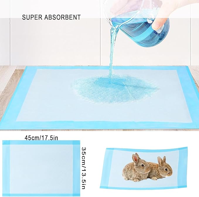 Small Animal Travel Carrier with Absorbent Pad Set, Pee Pad with Leak-Proof Quick-Dry Design for Guinea Pig,Portable Bearded Dragon Bag for Sugar Glider,Hedgehog,Rat,Bunny,Rat,Outdoor Used