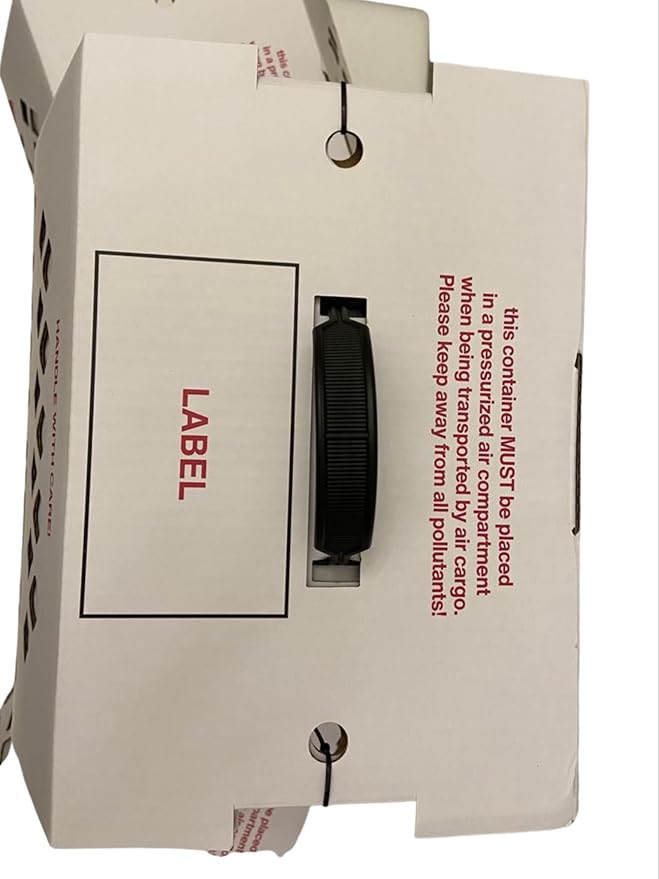Live Bird Shipping Box Less Expensive Size 12" x 12" x 10" Tall - for Poultry, Pigeons, & Canaries -3 Boxes by KAHIDJI