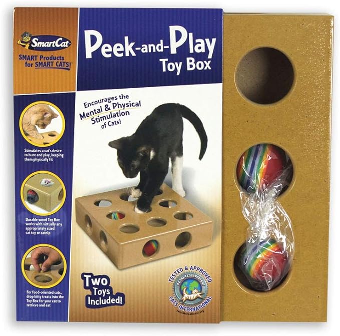 Peek and Play Toy Box