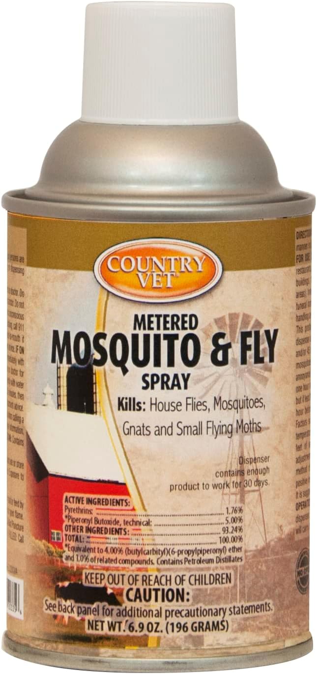 009-321962CV Kit 074026 2 Piece Country Vet Equine Mosquito/Flying Insect Control, White
