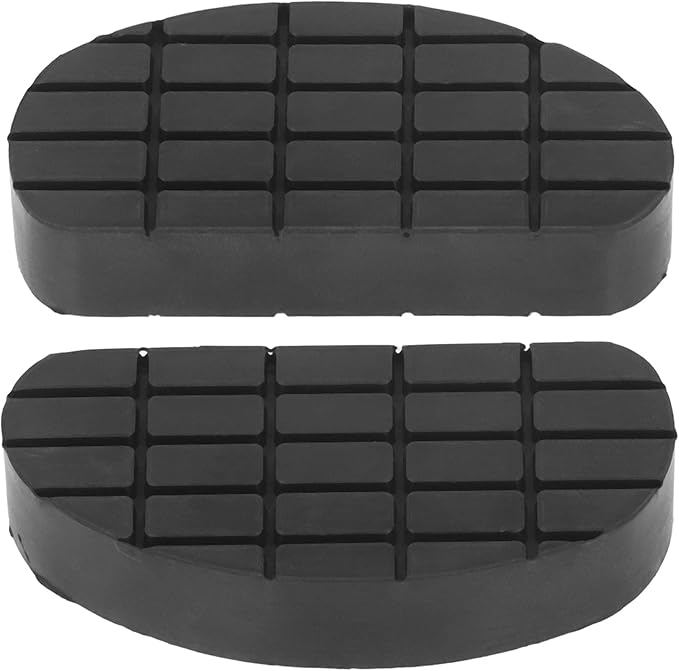 2Pcs Soft Rubber Cow Hoof Pads Wearproof Protection Cow Trimming Cushion for Pasture