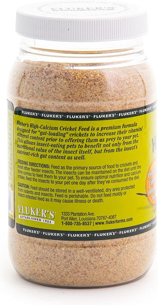 Fluker's High Calcium Cricket Diet, 11.5 oz (Pack of 2)