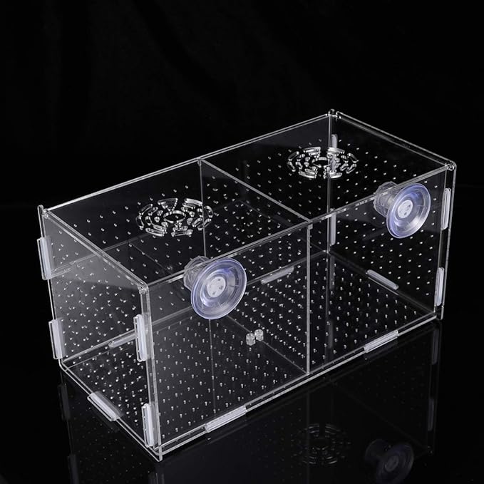 POPETPOP Hatching Boxes Fish Tank Holder Aquarium Incubator