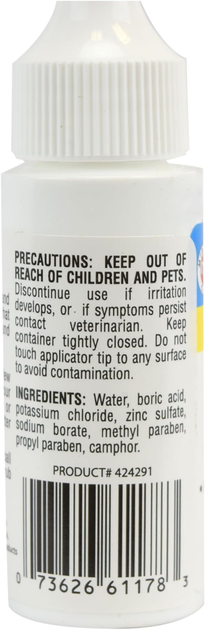 Miracle Care Eye Wash - 1 oz; Eye Clear Solution for Dogs and Cats, Eye Wash Formulated to Gently Cleaning Eyes, Sterile Cat and Dog Tear Stain Remover