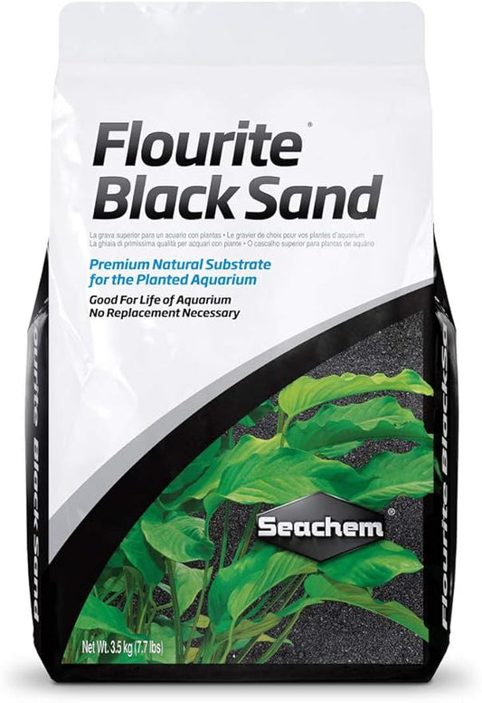 Seachem Fluorite Black Sand Substrate, 7.7lb