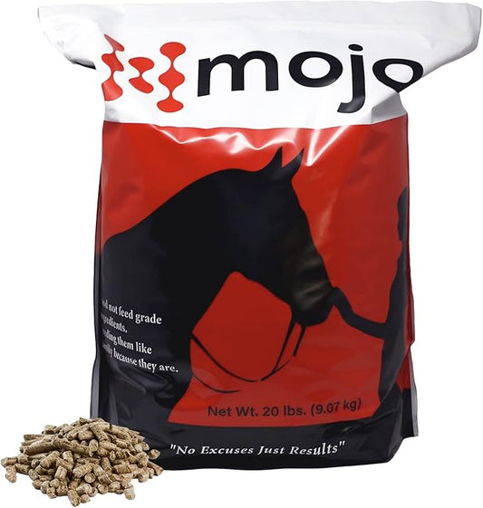 Mojo Joint Horse Supplements, Equine Pelleted Supplement, All Natural Joint Care Supplement for Horses, 20 lbs