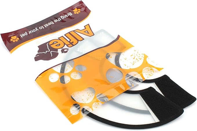 Alfie Pet - Levi 2-Piece Set Recovery Collar for Small Animals Like Mouse, Chinchilla, Rat, Gerbil and Dwarf Hamster - Size: Small
