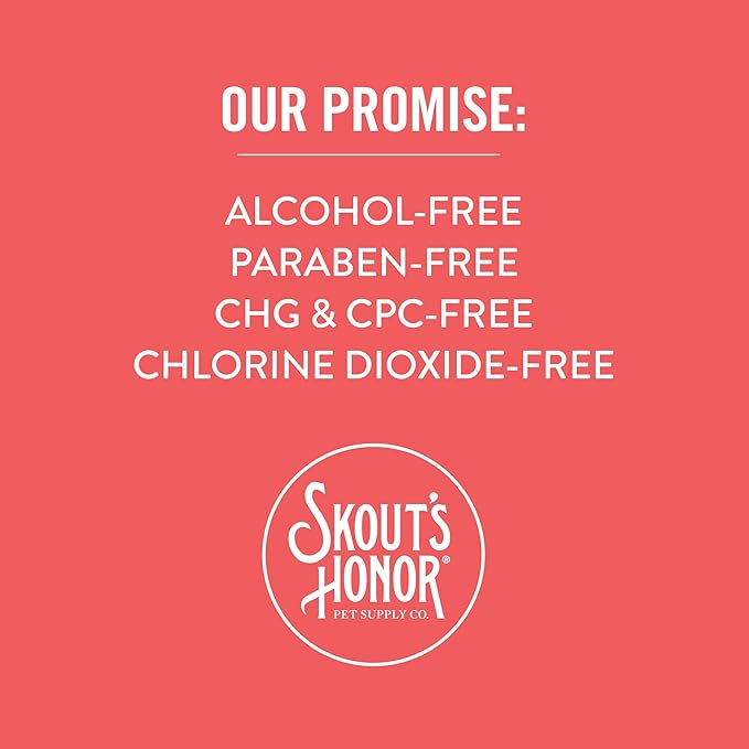SKOUT'S HONOR: Oral Care Water Additive for Dogs & Cats - Peanut Butter & Bacon 32oz