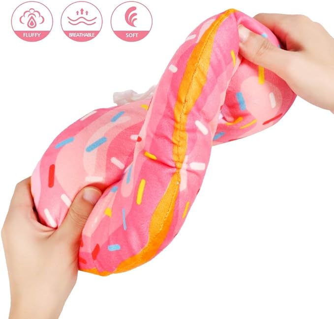 Cat Cone Collar Soft, Cat Recovery Collar Cute Cat Donut Adjustable Elizabethan Cone Cat Cones to Stop Licking Comfortable Lightweight Neck Cone for Cats Kittens After Surgery