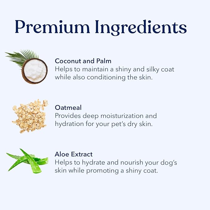 Honest Paws Dog Shampoo and Conditioner - Premium Dog Wash for Allergies and Dry, Itchy, Moisturizing for Sensitive Skin - Sulfate Free, Plant Based, All Natural - 2 Pack