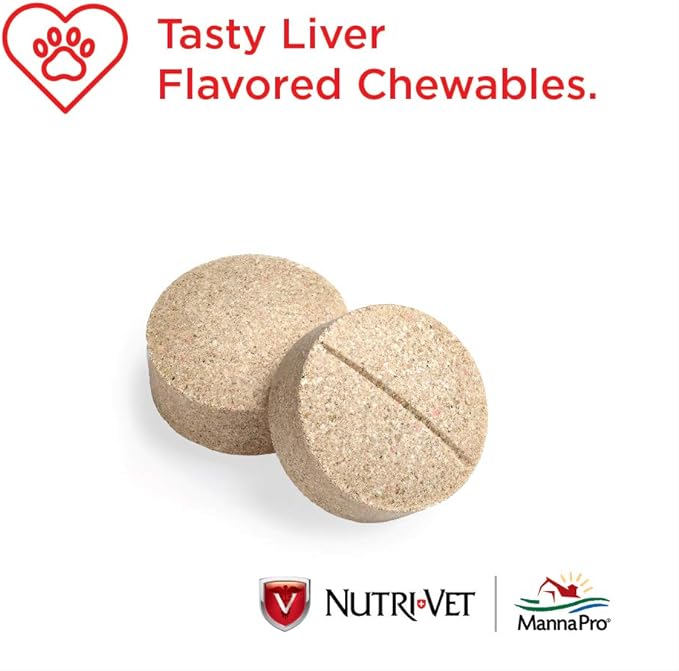Nutri-Vet Aspirin for Dogs | Medium to Large Dogs | 300mg | 75 count