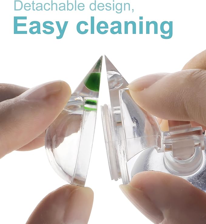 Aquatic CO2 Drop Checker Detachable Tear Drop Shape Without Solution,Upgraded Version