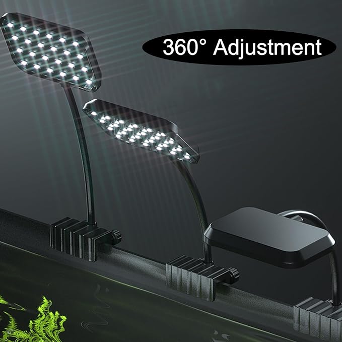 Carefree Fish Aquarium LED Light RA 92 USB 5V Fish Tank Clip Light 5730 13W