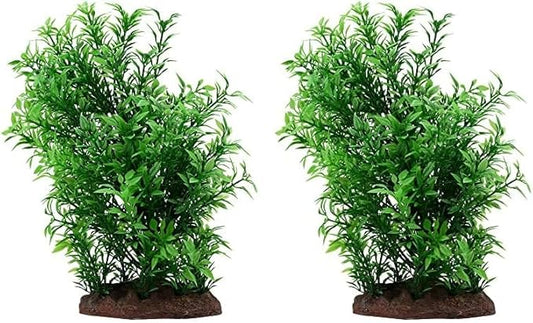 Fluval Aqualife Small Helzine Plant, Plastic Aquarium Plant Decoration (Pack of 2)