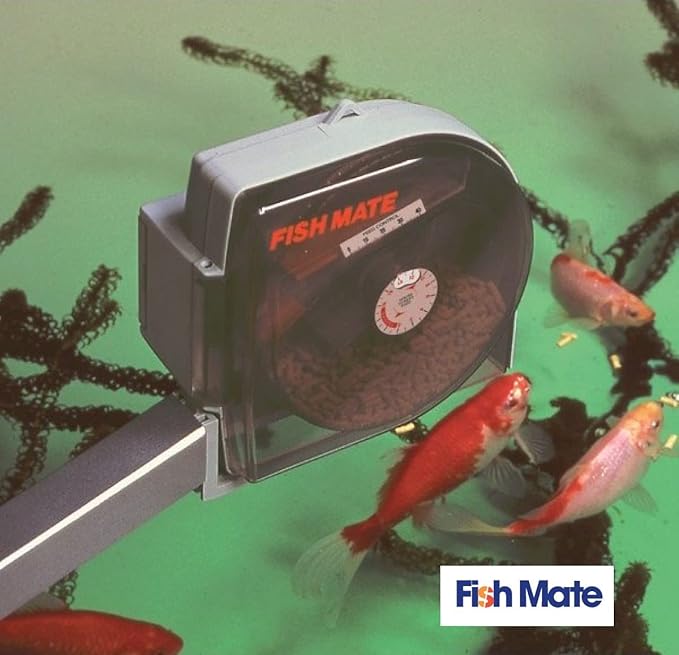 Fish Mate Automatic Pond and Aquarium Fish Feeder (P21)