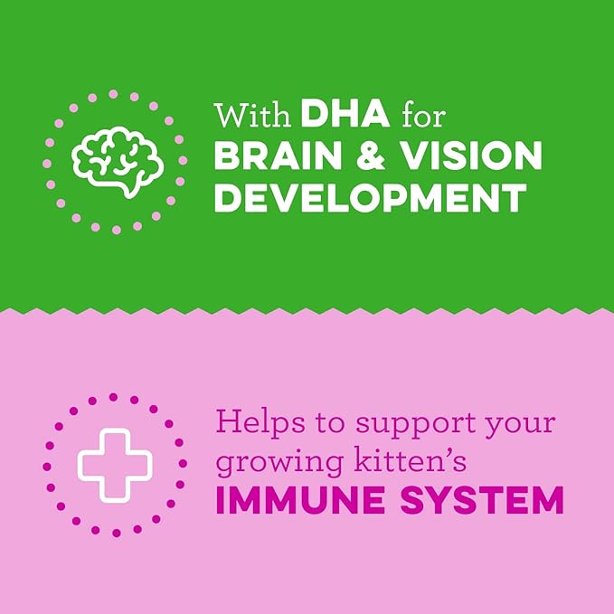 Greenies Feline Smartbites Healthy Kitten Treats, Chicken Flavor, 2.1 Oz Pack