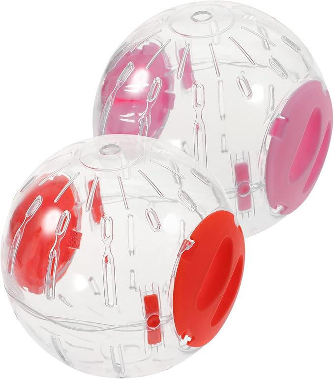 10 Pcs Small Hamster Sports Ball Hamster Stuff Hamster Balls for Dwarf Hamsters Small Pet Running Balls Small Hamster Ball Hedgehog Running Balls Cage Rat Exercise Balls