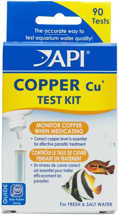 API COPPER TEST KIT 90-Test Aquarium Water Test Kit