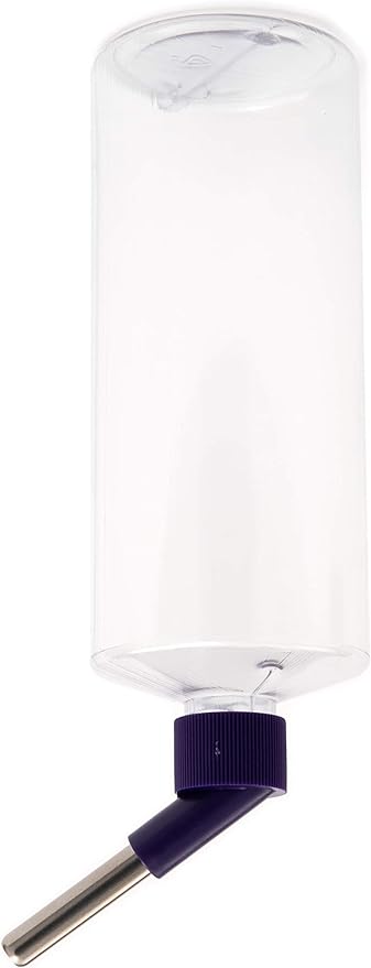Lixit Standard Cage Water Bottles for Rabbits, Ferrets, Guinea Pigs, Hamsters, Rats, Mice and other Small Animal's (32 Ounce, Clear Pack of 2)