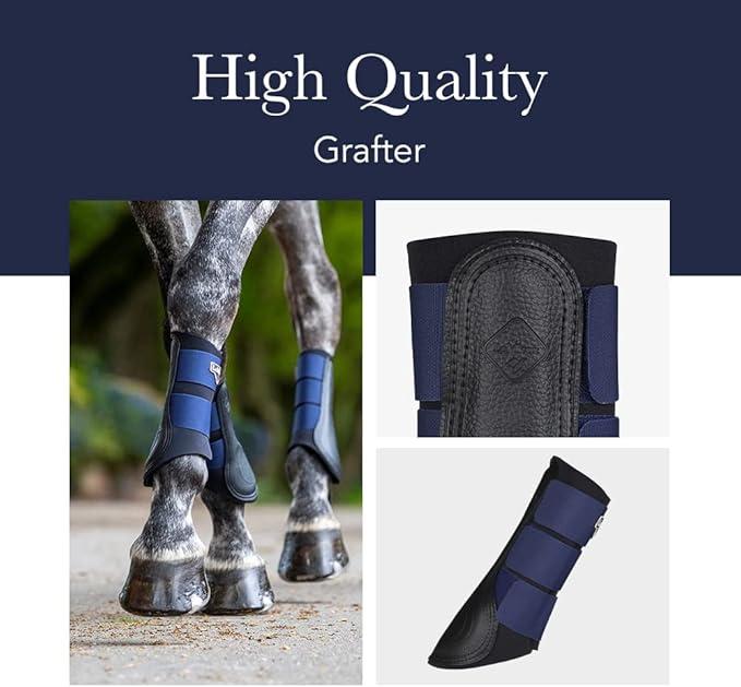 LeMieux Grafter Brushing Horse Boots - Protective Gear and Training Equipment - Equine Boots, Wraps & Accessories