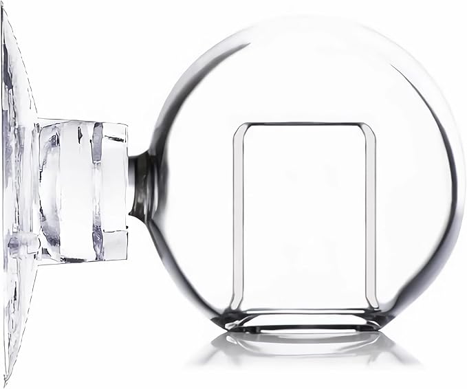 Glass CO2 Drop Checker for Aquarium Planted Tank (without Solution)