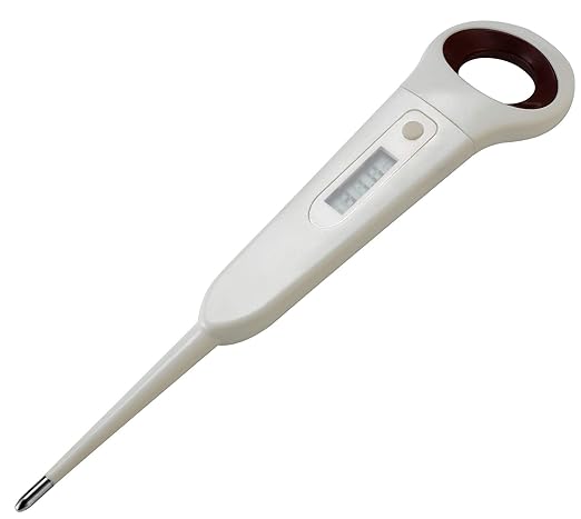 Pet Dog Thermometer Horse Anus Thermometer Fast Digital Veterinary Thermometer for Dogs, Cats,Pig,Sheep(℉