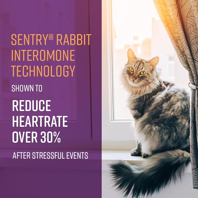 Sentry Behavior Portable Calming Diffuser Refill for Cats, Reduces Stress and Bad Behavior with Calming Phereomones, Easy-to-use Portable Design, 60 Day Release