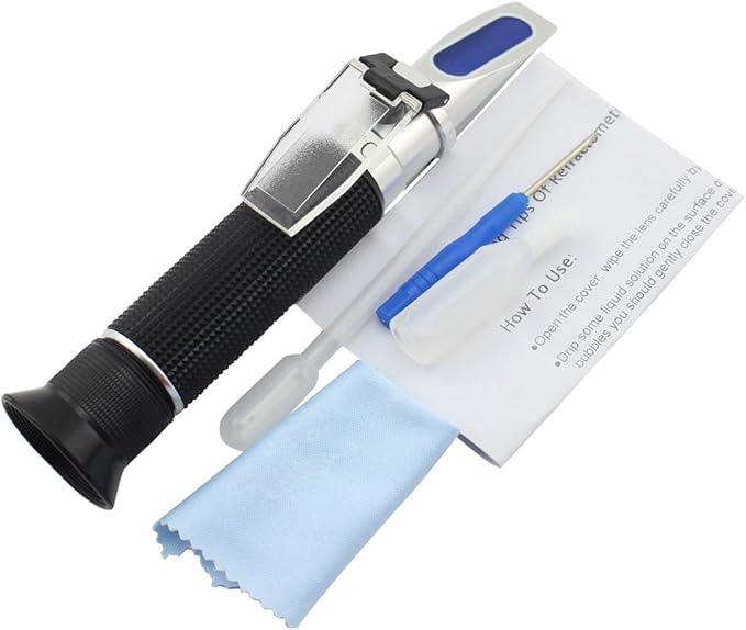 CORISRX BEST OF YOUR LIFESTYLE Dr. Marine Saltwater Marine Aquarium Salinity Portable Refractometer Meter ATC 0~10% Reef