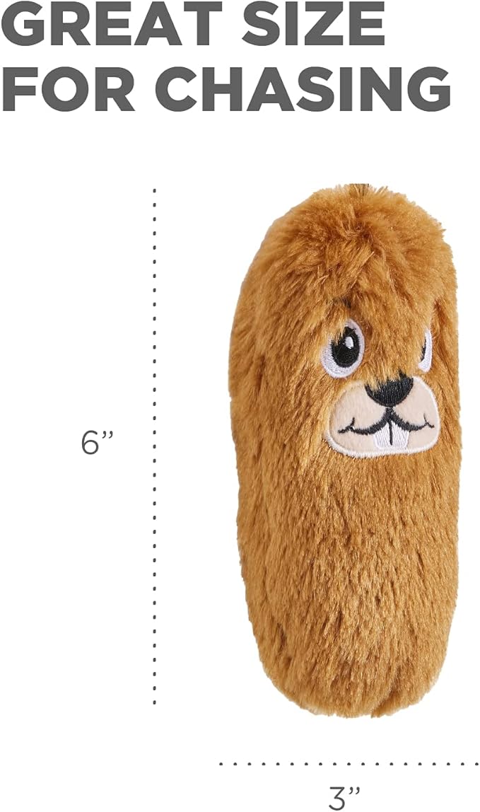 Outward Hound Tail Teaser Replacement Lure for Dog Teaser Wand, Beaver