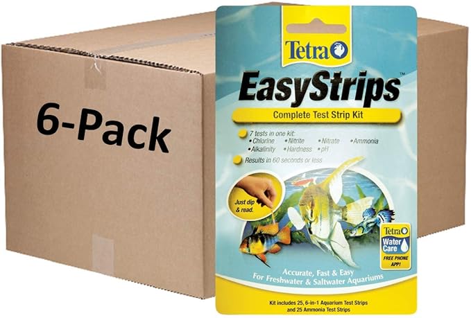 Tetra EasyStrips Complete Aquarium Test Kit, 150 Pack