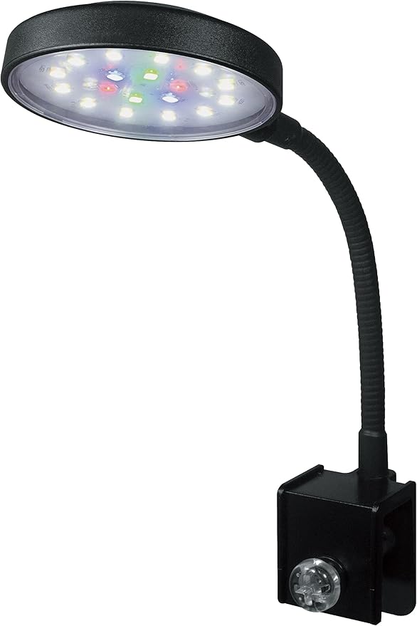 Finnex Vivid Petite Nano Aquarium LED Cliplight, Touch Control, Color Changing