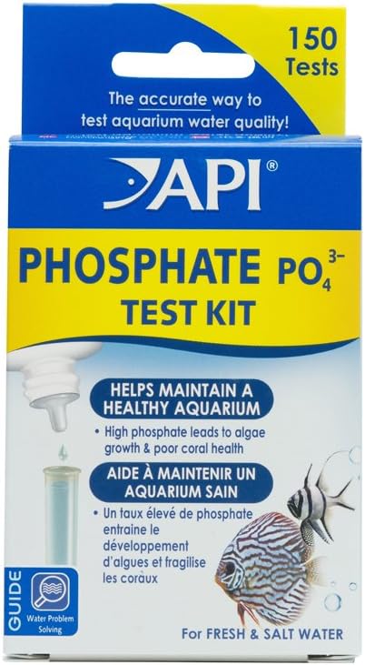 API Phosphate and GH & KH Test Kits for Freshwater Aquariums, 64 Ounces Phosphate and 2.5 oz GH & KH