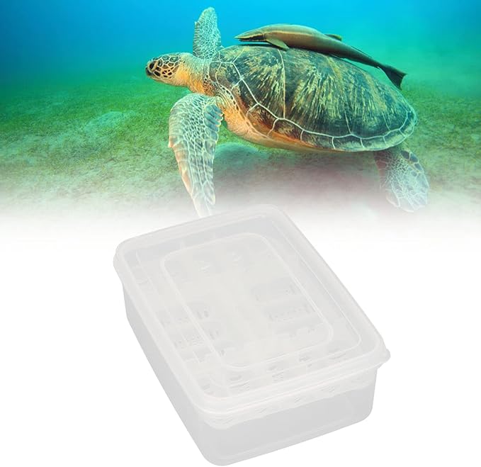Reptile Incubator, 16 Grids Reptile Breeding Box Easy to Plastic for Gecko, Turtles, Snakes