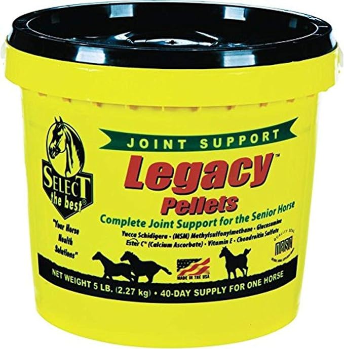 784299540507 Legacy Pellets Joint Support for Senior Horses, 5 lb