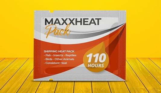 MaxxHeat 110 Hour Shipping Heat Pack - 10 Pack | Veteran Owned - Extended Heat for Marine Animals, Insects, Coral, Fish, Invertebrates, Flowers, and Plants | Tropical Fish - South Shore Retail