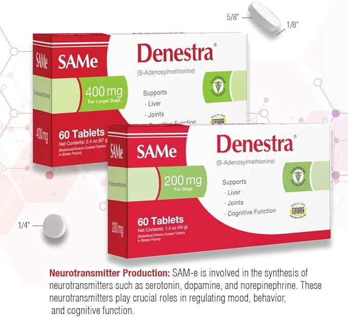 Same for Dogs - Supports Liver, Joints & Cognitive Function - Detoxication Cleansing Liver - Antioxidants - Veterinarian Formulated - 200Mg - 180 Tablets