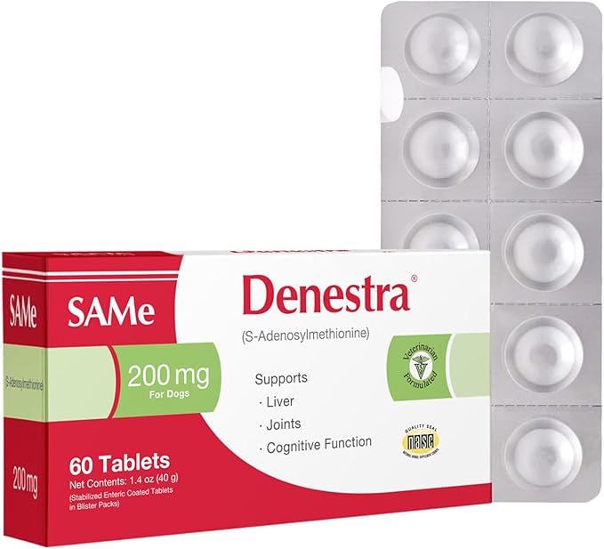 Same for Dogs - Supports Liver, Joints & Cognitive Function - Detoxication Cleansing Liver - Antioxidants - Veterinarian Formulated - 200Mg - 180 Tablets