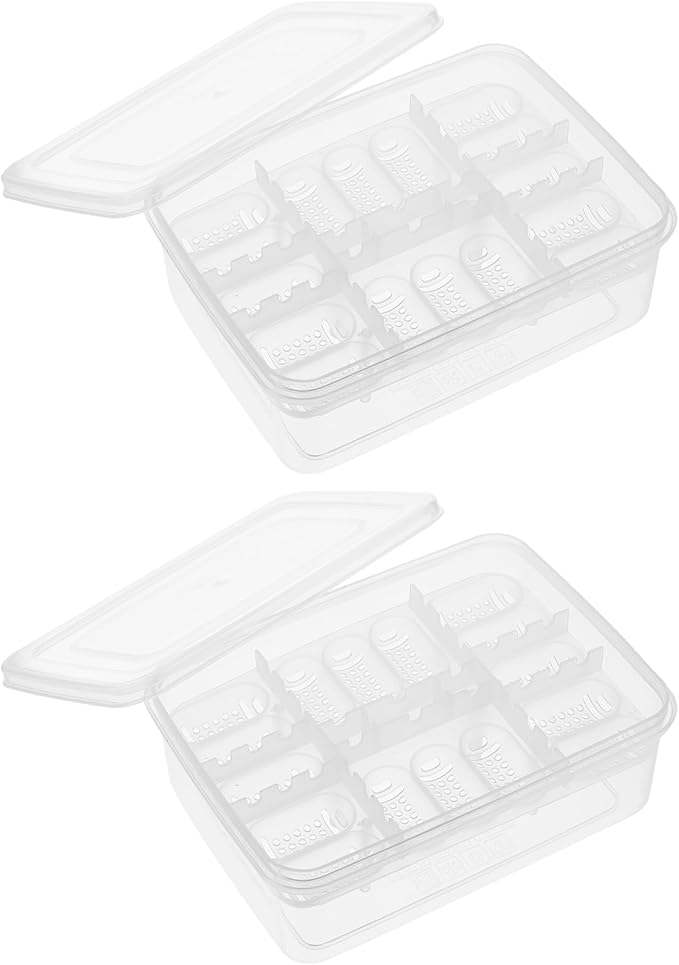 4pcs 16 Grids Reptiles Eggs Incubator Tray - Transparent Reptile breeding Incubator, Crawling Pet Breeding Tank for Snake, Lizards Incubator Supplies